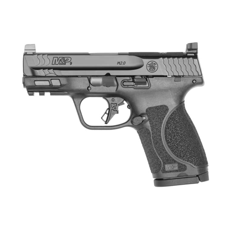 S&W M&P 2.0 9mm 3.6" Optics Ready Pistol - 15 Round - Black