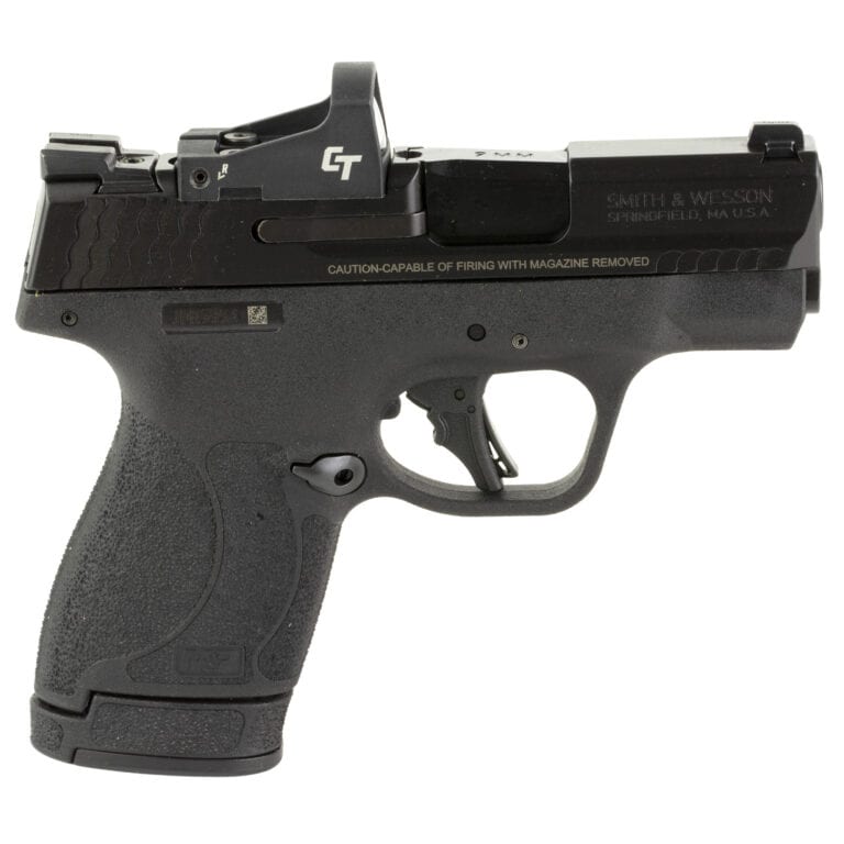 S&W Shield Plus 9mm 3.1" Pistol w/ Crimson Trace Red Dot - 13 Round - Manual Safety