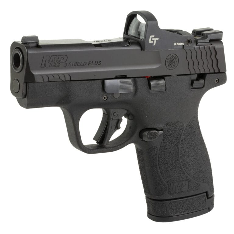 S&W Shield Plus 9mm 3.1" Pistol w/ Crimson Trace Red Dot - 13 Round - Manual Safety