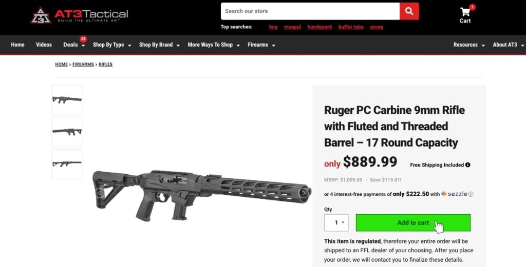 how to buy a gun online