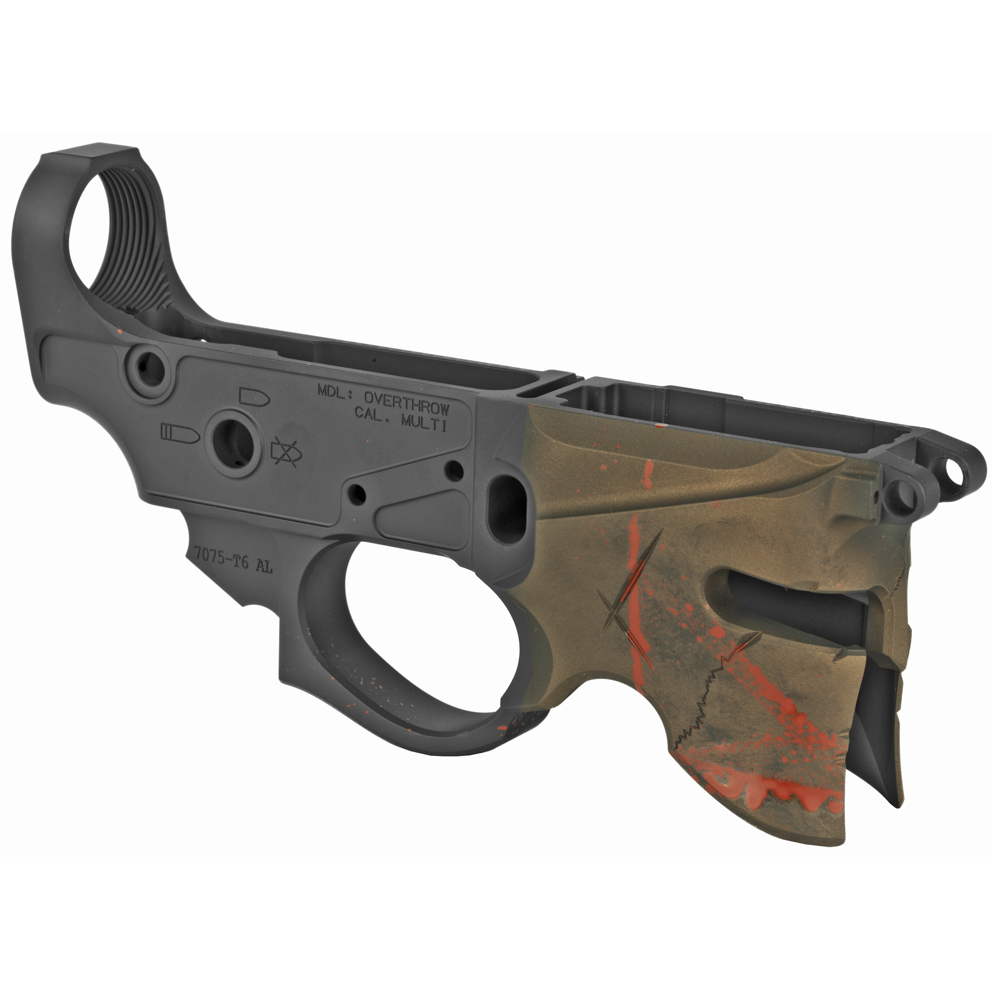 Sharps Bros. SBLR07 Overthrow Billet Stripped Lower Receiver