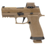 Sig Sauer P320 M18X 3.9" 9MM with Sig RomeoM17 Red Dot - 21  Rounds - 3 Magazines