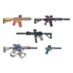 AT3 Tactical Limited Edition Sticker Pack Bundle – Packs #1-5