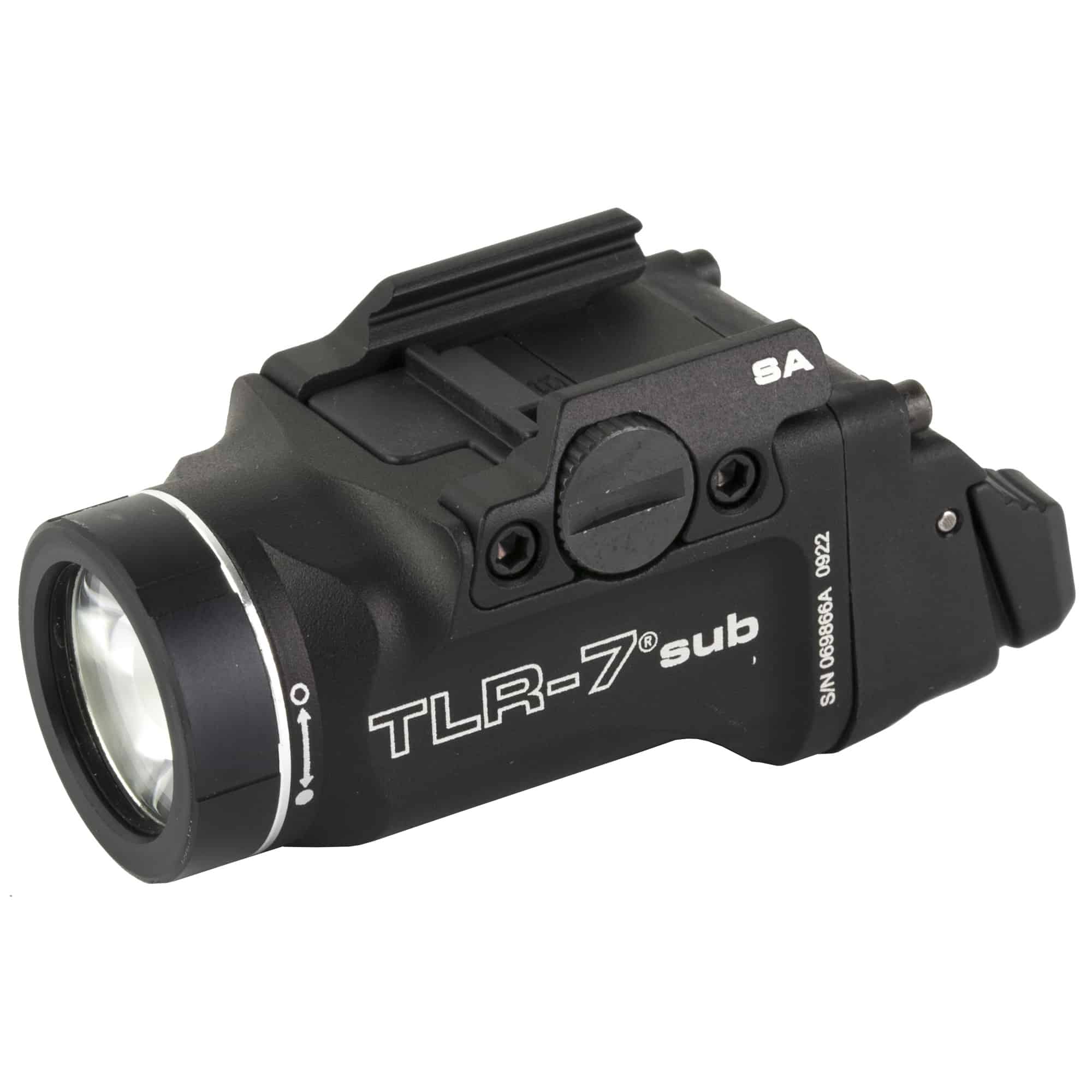 Unknown Streamlight TLR-7 Sub Weapon Light - Rail Mount  - 500 Lumens - For Subcompact Handguns - For Springfield Hellcat (Model: For Springfield Hellcat)