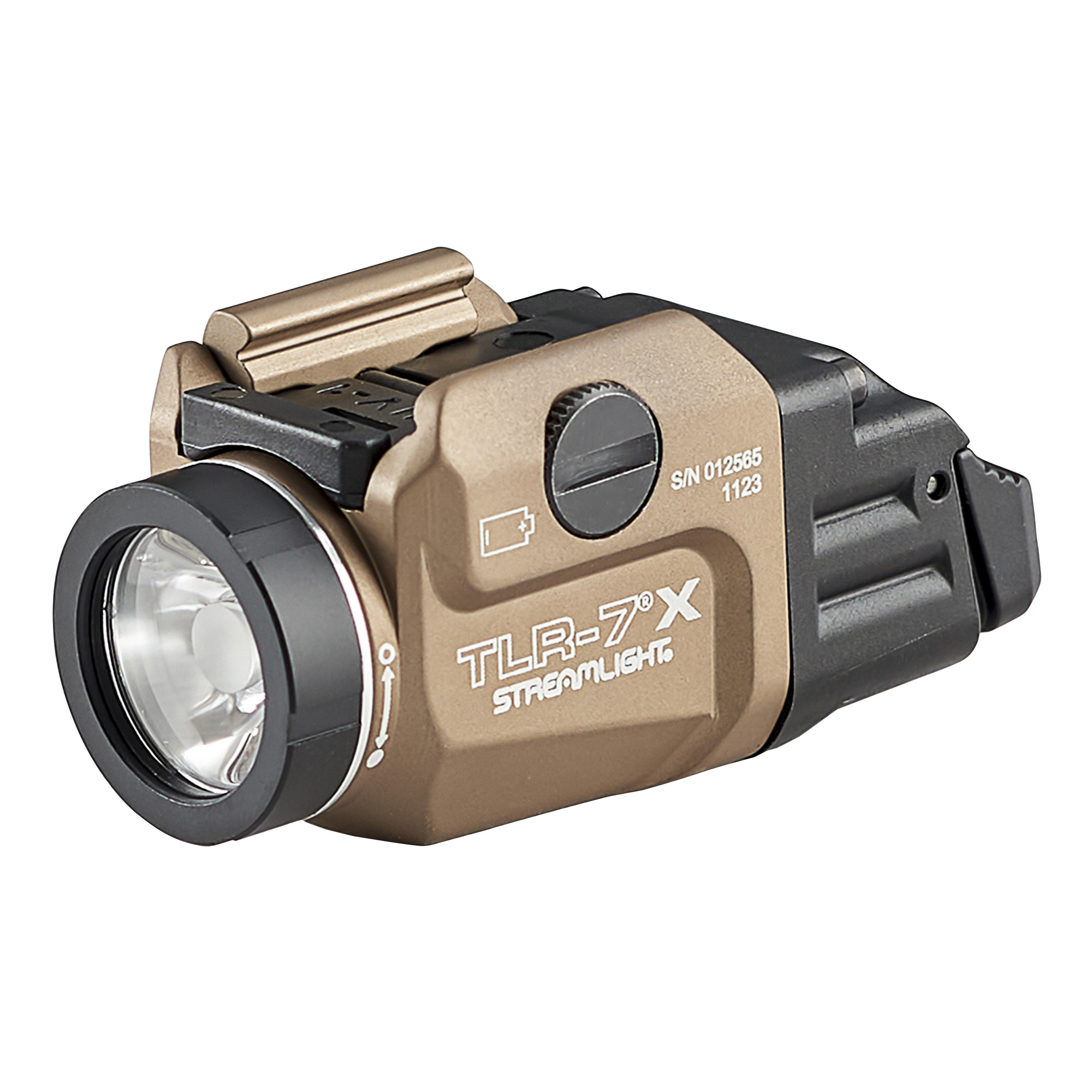 Unknown Streamlight TLR-7X Dual Fuel Weapon Light - Rail Mount - 500 Lumens - 2 Colors Available - Flat Dark Earth (Color: Flat Dark Earth)