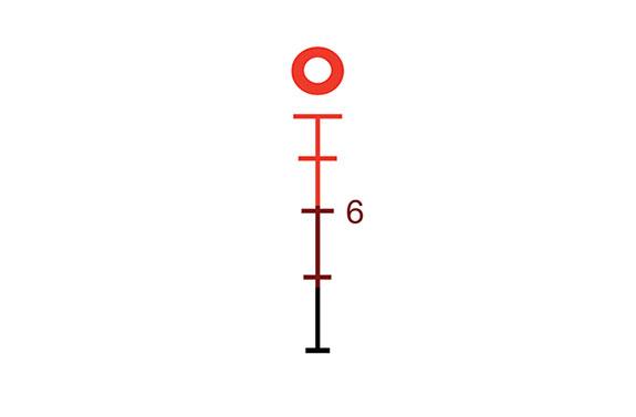 TA31 Trijicon ACOG 4x43 scope donut reticle