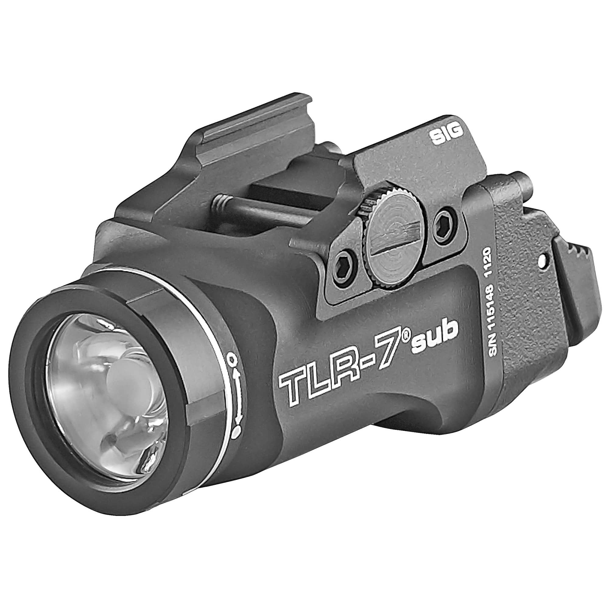 Unknown Streamlight TLR-7 Sub Weapon Light - Rail Mount  - 500 Lumens - For Subcompact Handguns - For Sig P365/XL (Model: For Sig P365/XL)