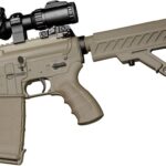 Pictured with UTG S2 Stock in FDE