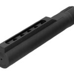 Black buffer tube is hardcoat anodized