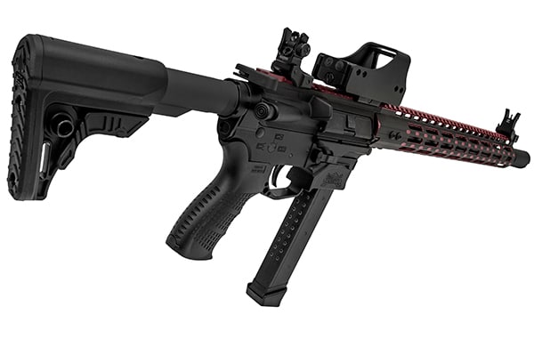 Full recoil assembly for AR-15 builds, less the stock