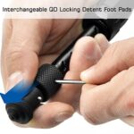 Interchangable footpads compatible with most Atlas style locking detent footpads
