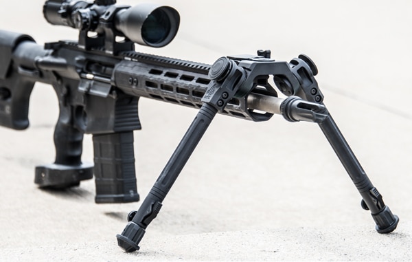 The over-bore design allows for a broad base and rugged construction