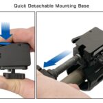 Quick detach lever pulls free easily for fast removals and instllation