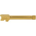 True Precision Threaded Barrel for Glock 17 Gen 1-4 - Gold