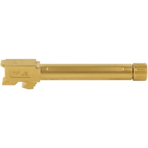 True Precision Threaded Barrel for Glock 17 Gen 1-4 - Gold