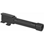 True Precision Threaded Barrel for Glock 43 and 43x Pistols - Black