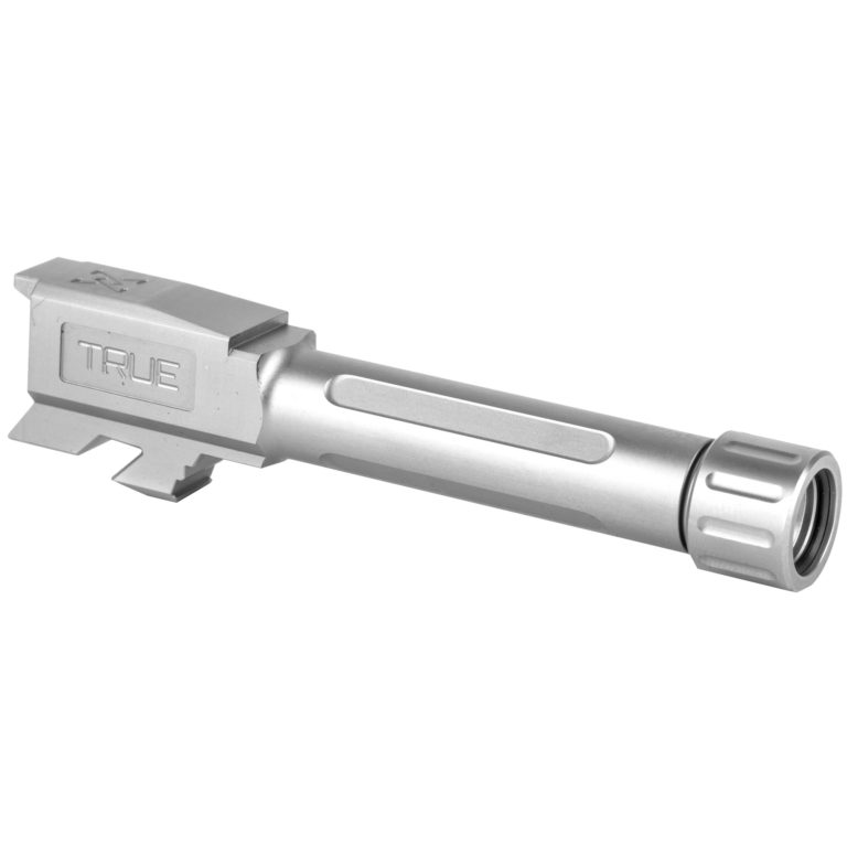 True Precision Threaded Barrel for Glock 43 and 43x Pistols - Stainless