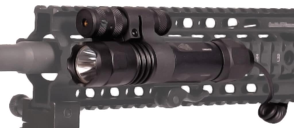 UTG Gen 2 Light/Red Laser Combo with Integral Mounting Deck