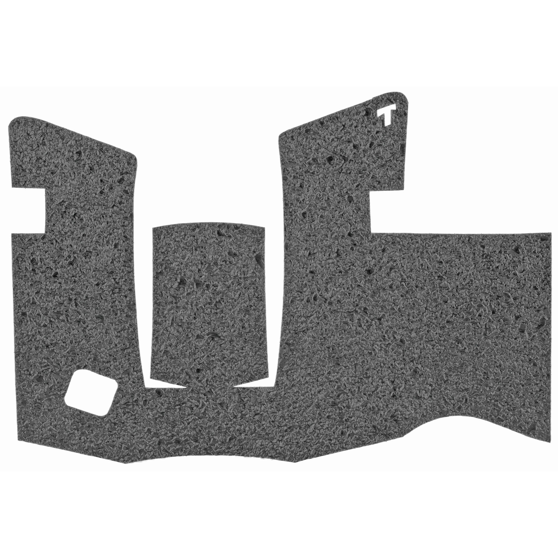 Unknown Talon Grips Rubber and Granulate Texture Adhesive Grip for Glock 43X/48 - Rubber (Type: Rubber)