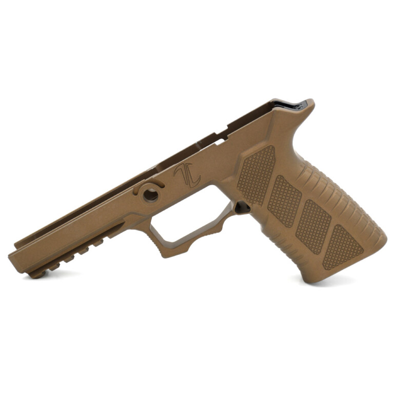 Timber Creek Outdoors Aluminum Grip Frame for Sig P320 Pistols - Full Size - Burnt Bronze