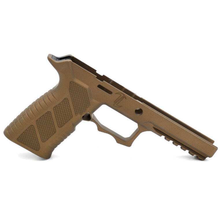 Timber Creek Outdoors Aluminum Grip Module for Sig P320 Pistols - Full Size - Burnt Bronze