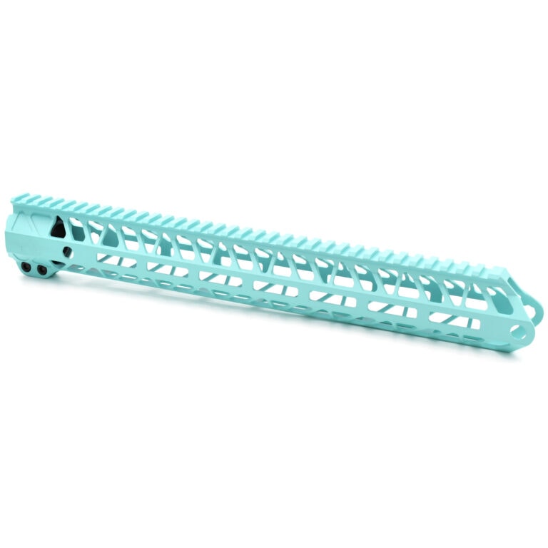 Timber Creek Outdoors Enforcer AR-15 Handguard - 15 Inch - Robins Egg Blue