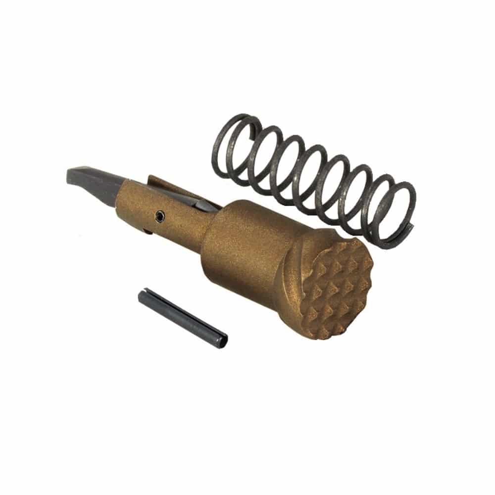 Unknown Timber Creek Outdoors AR-15 Forward Assist Assembly - Burnt Bronze (Color: Burnt Bronze)