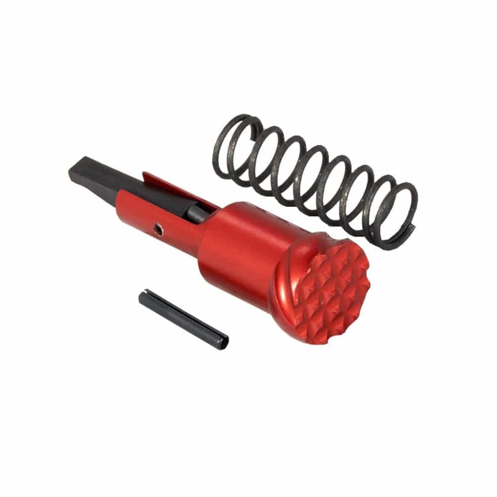 Unknown Timber Creek Outdoors AR-15 Forward Assist Assembly - Red (Color: Red)