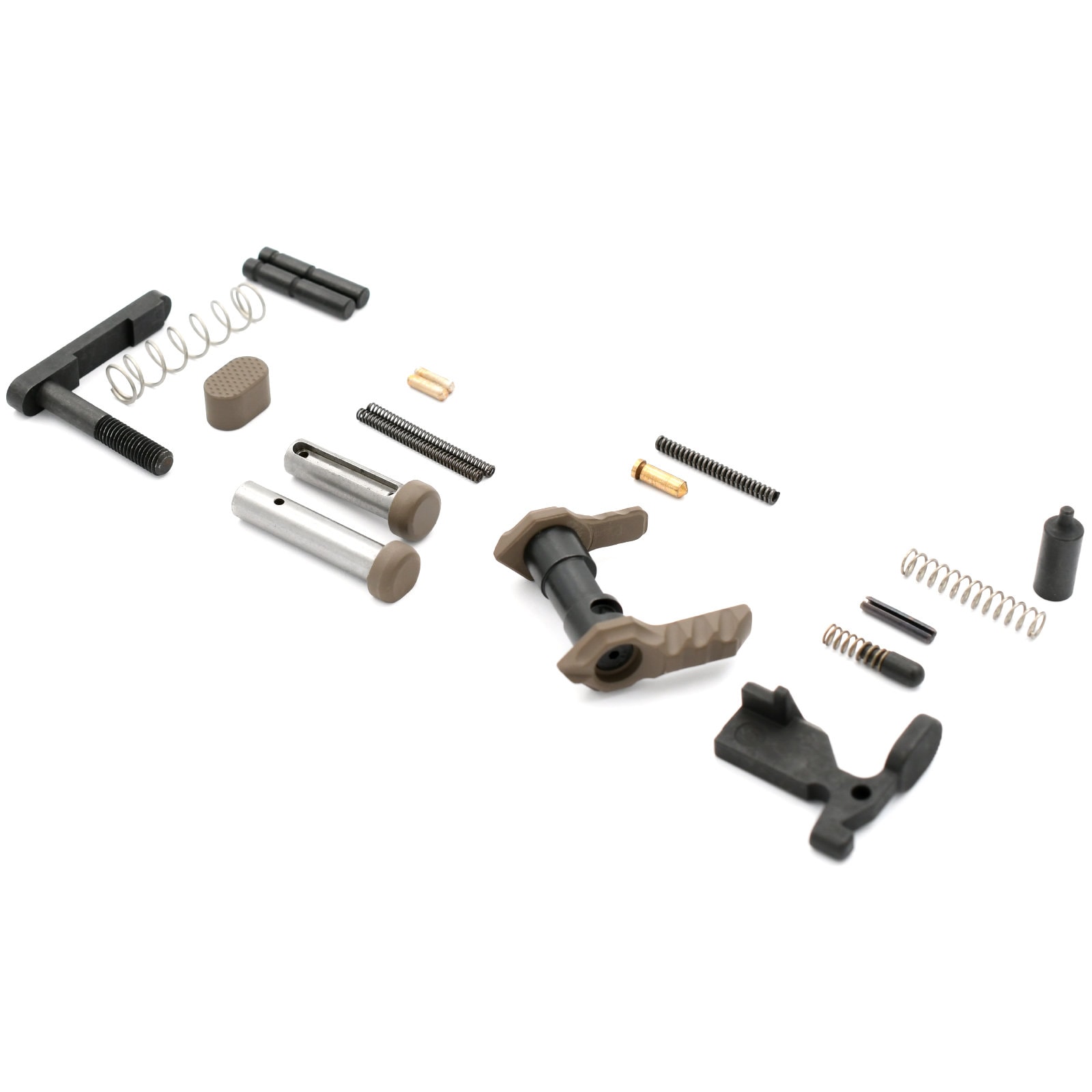 Unknown Timber Creek Greyman AR-15 Lower Parts Kit - Desert Tan (Color: Desert Tan)