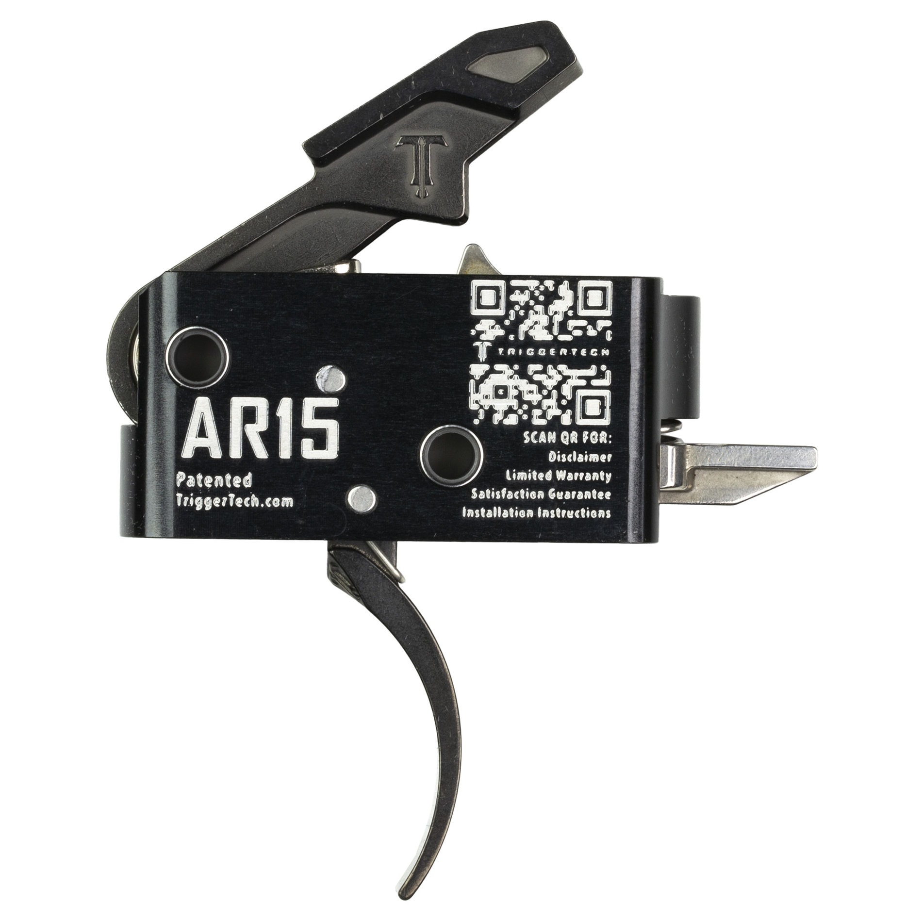 TriggerTech Competitive 3lb Single Stage AR-15 Trigger - Flat or Curved ...