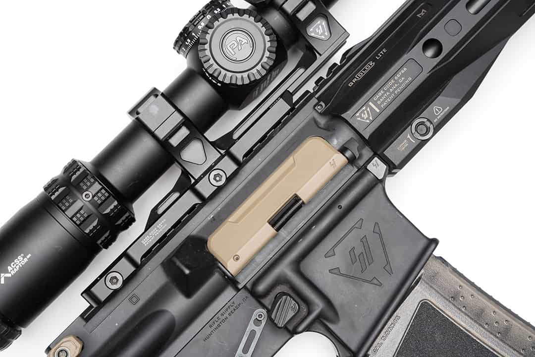 Strike Industries Ultimate AR-15 Dust Cover – Flat Dark Earth, Standard