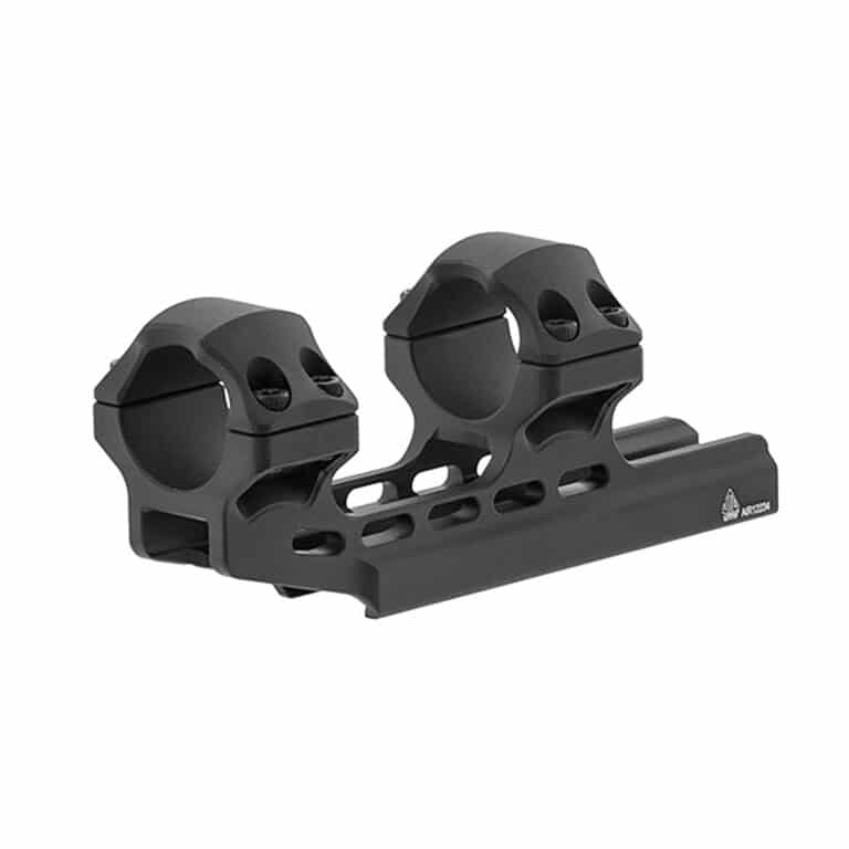 UTG Leapers ACCU-SYNC 1 High Profile 34mm Offset Picatinny Rings - Anodized - Black