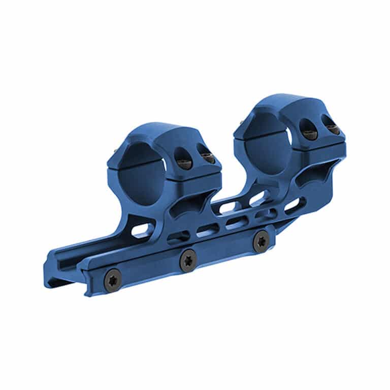 UTG Leapers ACCU-SYNC 1 High Profile 34mm Offset Picatinny Rings - Anodized - Black