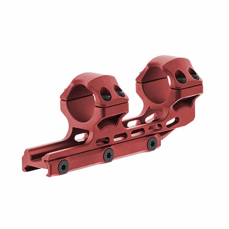 UTG Leapers ACCU-SYNC 1 High Profile 34mm Offset Picatinny Rings - Anodized - Black