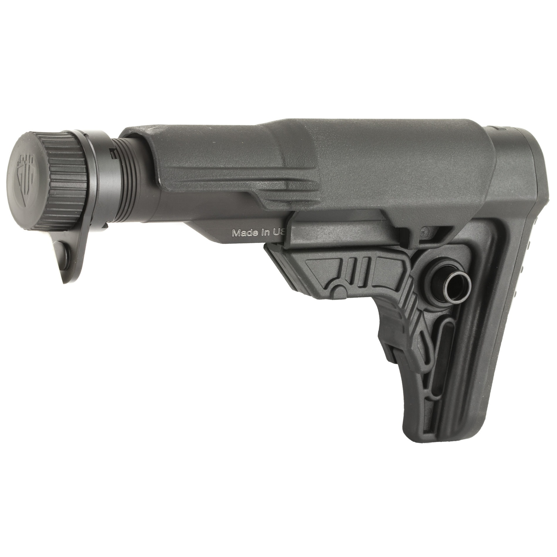 Unknown UTG Pro AR-15 Ops Ready S4 Mil-Spec Stock Kit - Buffer Assembly Included - Black (Color: Black)