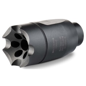 Open Box Return-Ultradyne USA Athena Linear Compensator - 1/2-28 or 5/8-24 Thread - 1/2-28 for .22 Caliber