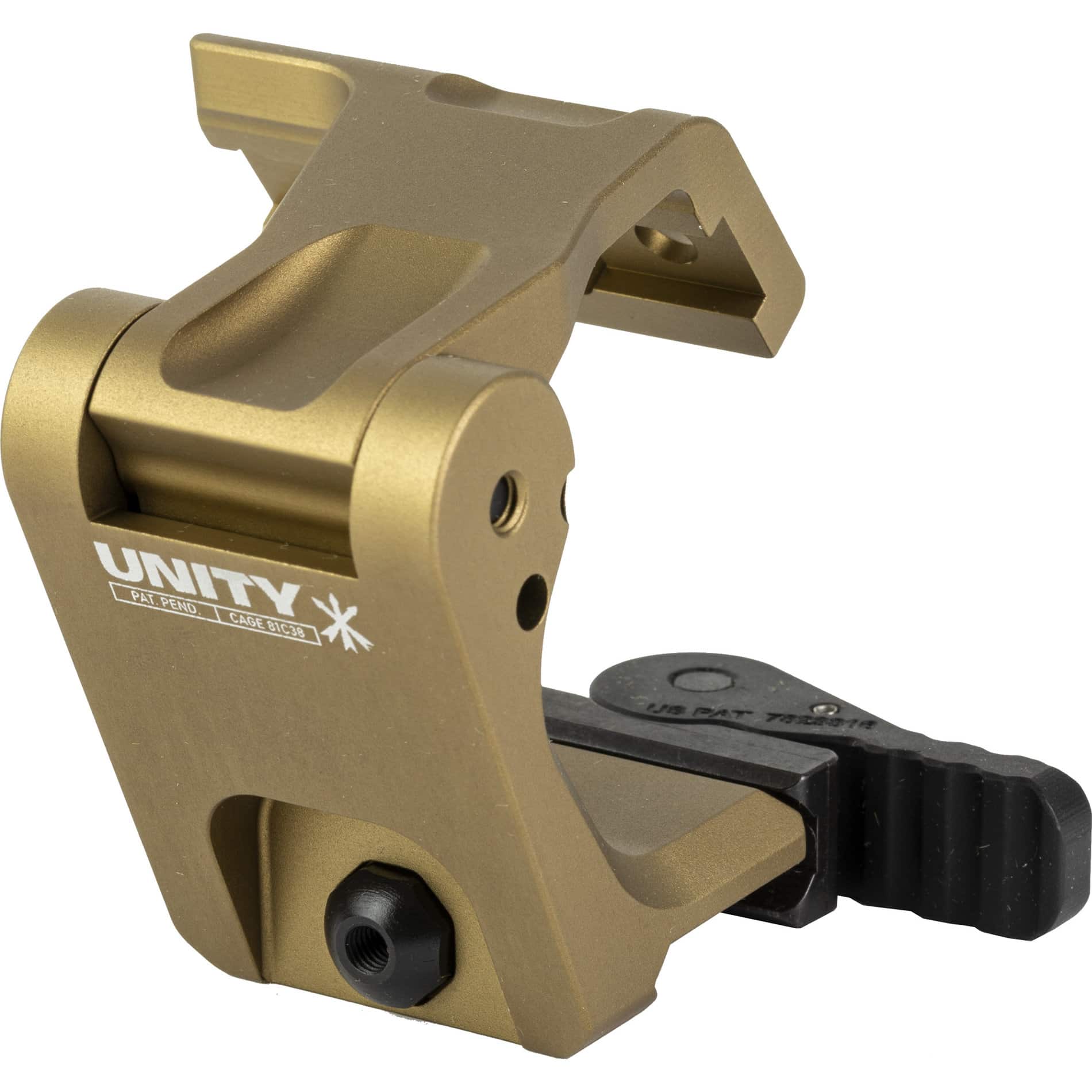Unity Tactical Magnifier Riser Unity Tactical FAST Flip to Center 2.26 Inch Omni Magnifier Mount