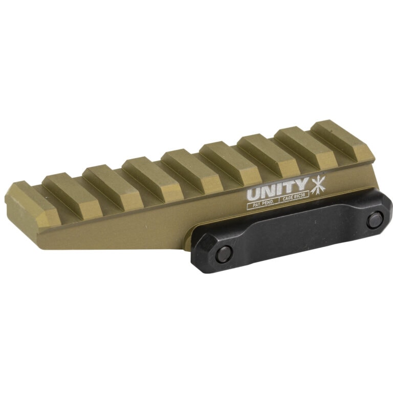 UNITY 実物ライザーマウント　FAST OPTIC RISER Evolution Gear 製 】 UNITYタイプ FAST OPTIC RISER マウント