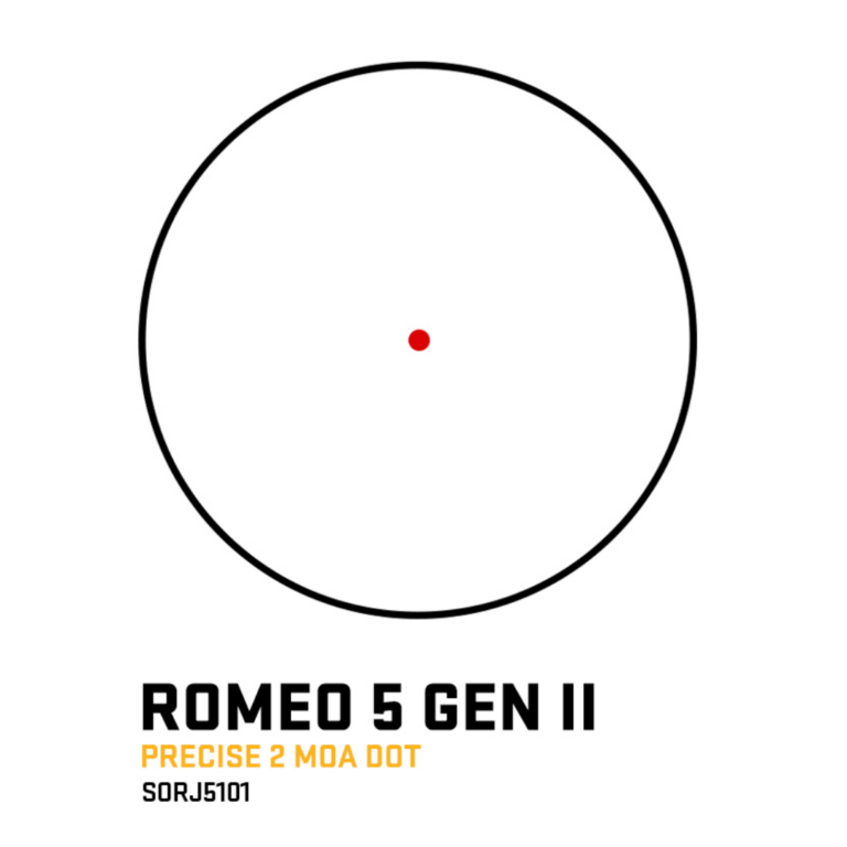 Sig Sauer ROMEO5 Gen II 2 MOA Red Dot with JULIET3 3X Magnifier Combo Kit