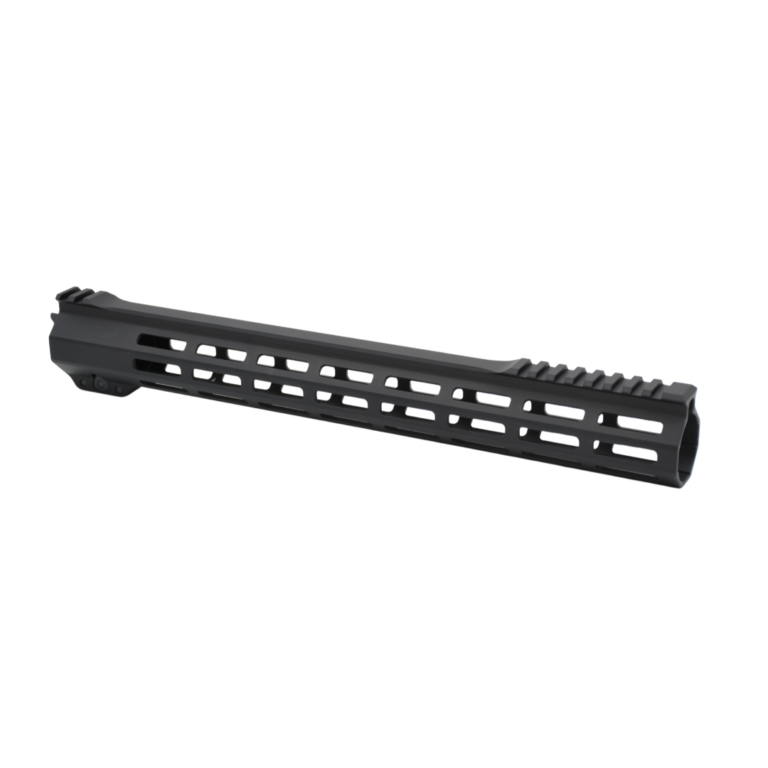 2A Basics AR-15 M-LOK Free Float Handguard - 15" Length - Black