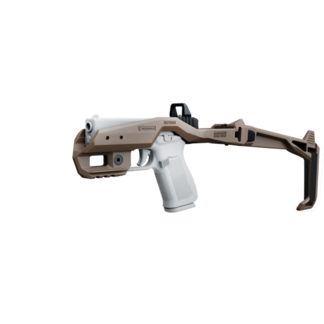 Unknown Recover Tactical 20/20N Pistol Stabilizer Kit for Glock 43/43X/48 - Tan (Color: Tan)