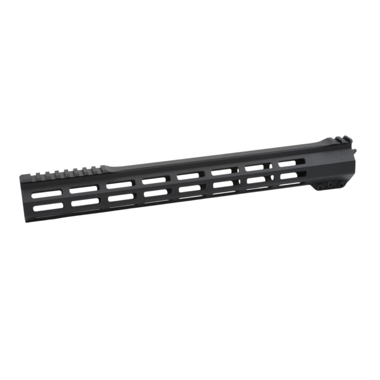 2A Basics AR-15 M-LOK Free Float Handguard - 15" Length - Black