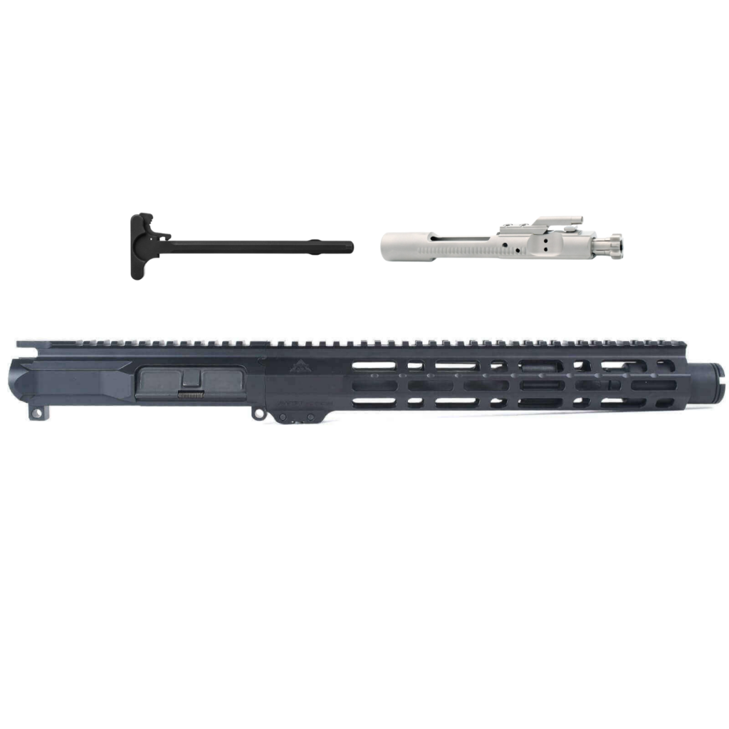 AT3™ 10.5″ Complete AR-15 Pistol Upper – Faxon .223/5.56 Barrel - With Nickel Boron BCG and Mil-Spec CH