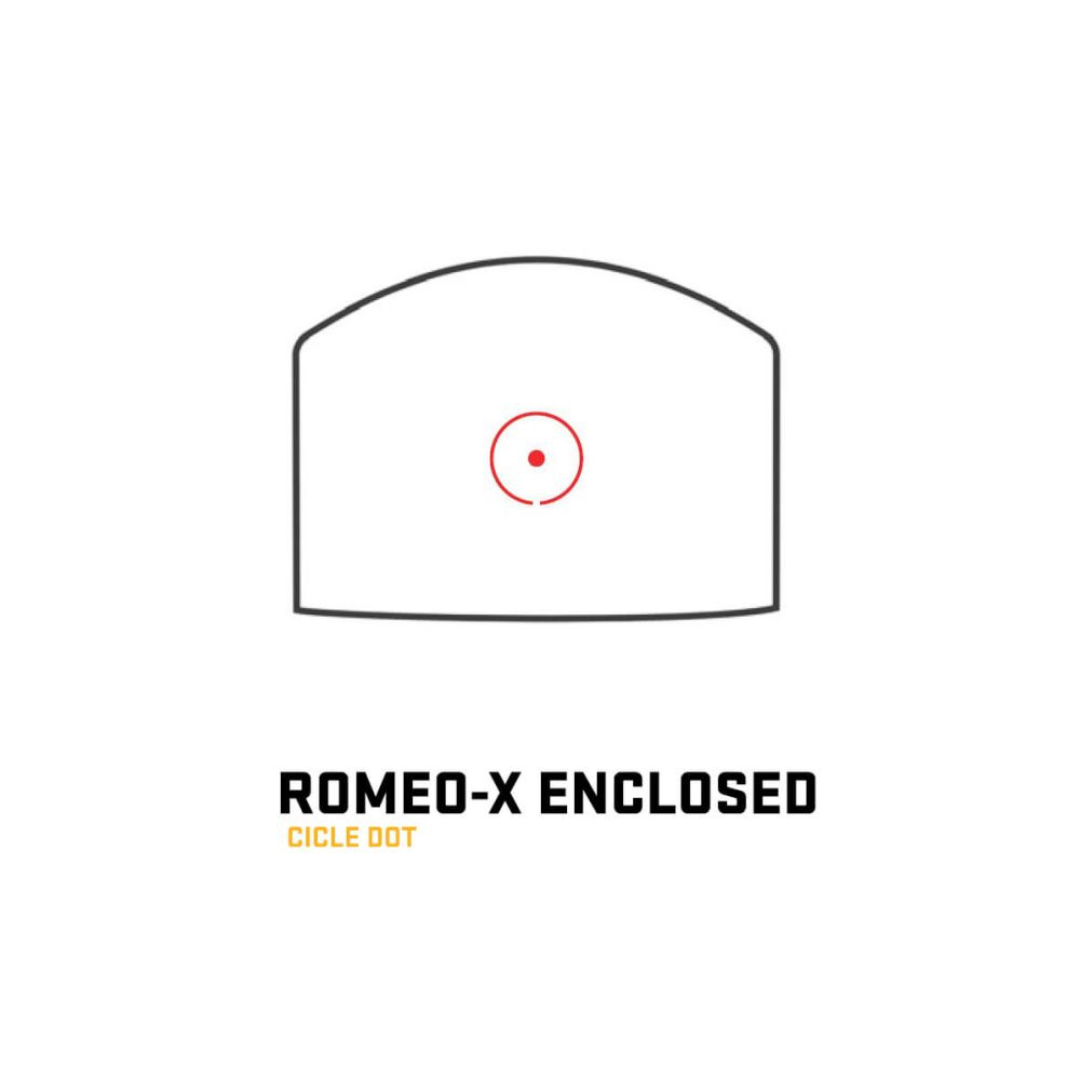 Unknown Sig Sauer ROMEO-X PRO Enclosed 2 MOA Red Dot - DPP Footprint - Multi Reticle - 32 MOA Circle with 2 MOA Dot (Reticle: 32 MOA Circle with 2 MOA Dot)