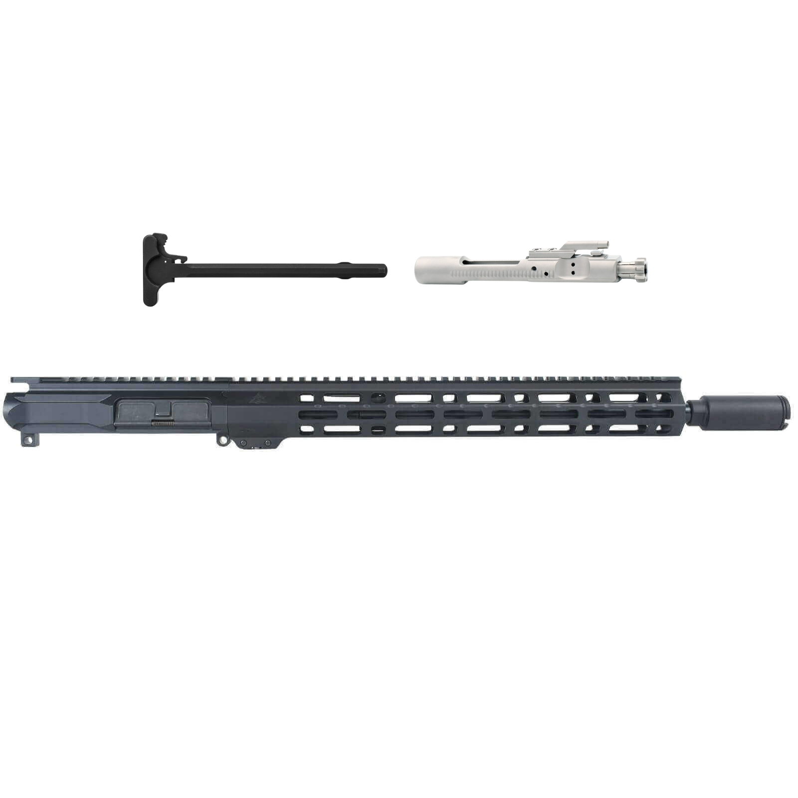 AT3™ 16 Inch .300 BLK Complete AR-15 Upper - .300 AAC Blackout 16 Inch Ballistic Advantage Barrel - With Nickel Boron BCG and Mil-Spec CH