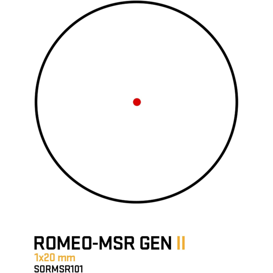 Unknown Sig Sauer ROMEO-MSR Gen II 2 MOA Red Dot - Aimpoint T1/T2 Footprint - Red (Reticle Color: Red)