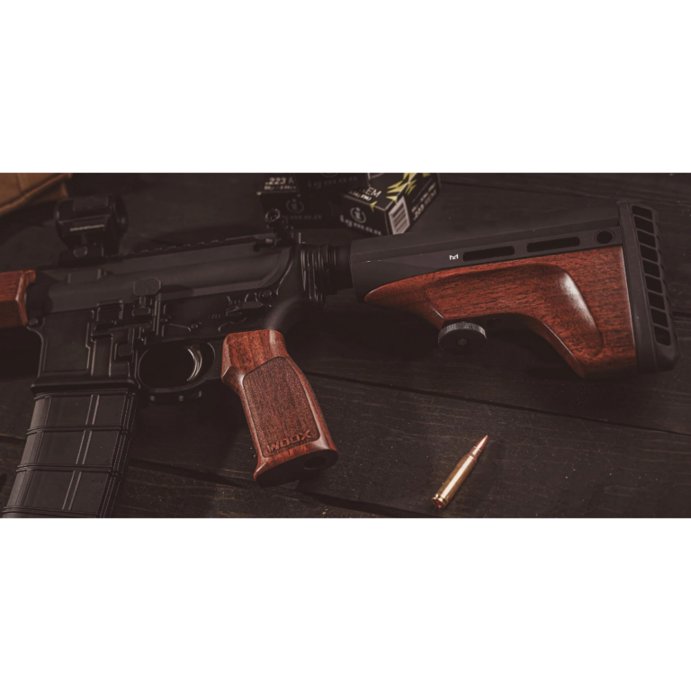 WOOX Vigilante Walnut AR-15 Adjustable Buttstock