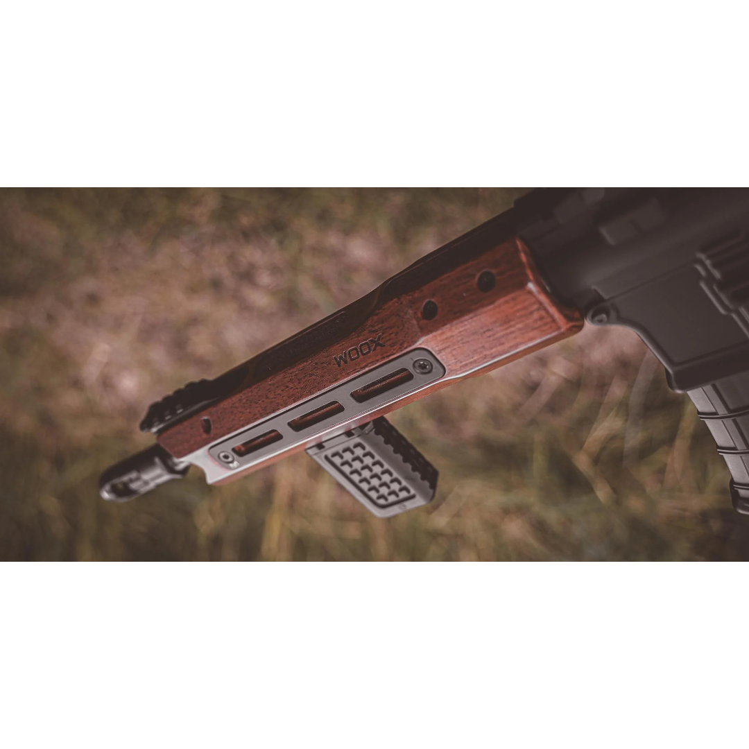 WOOX Vigilante Walnut Free Float AR-15 Handguard - M-LOK - 3