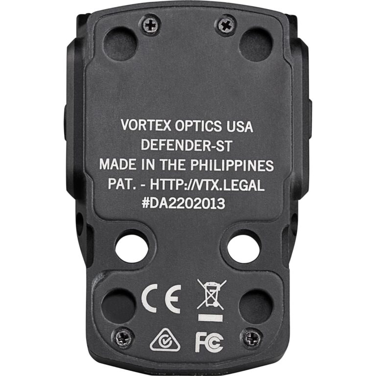 Vortex Defender-ST Micro Red Dot Sight - DPP Footprint - 3 MOA & 6 MOA