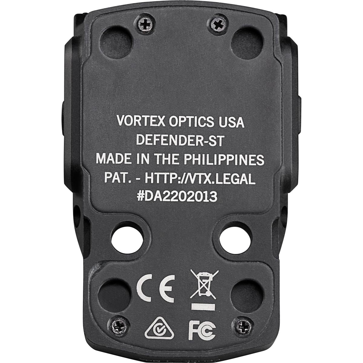 Vortex Razor Footprint Vortex Defender-ST Micro Red Dot Sight - DPP Footprint - 3 MOA & 6 MOA